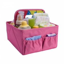 High quality diaper caddy nursery organizer bag storage with fashion design