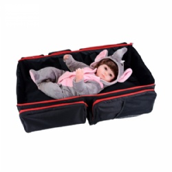 Multi-functional 3 in 1 Baby Travel Bassinet Diaper Bed 0-12M