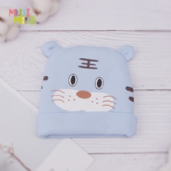 Cartoon Cute tiger Baby Hat Toddler Boys Girls Warm Knitted Hats Kids Super Soft 100% Cotton for Winter/Autumn/Spring