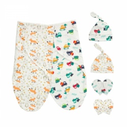 Baby Swaddle Wrap Newborn Blanket  Set 0-3  M/3M-6M Cotton Swaddles