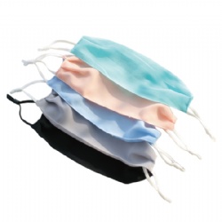 Cooler 2 layers of chiffon face mask