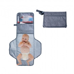 2019 Stylish waterproof baby portable changing mat/pad travel changing station