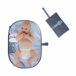 2019 hot sales baby changer station portable changing mat with wipes tissue pockets diaper